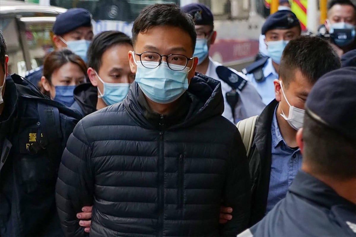 Stand News acting chief editor Patrick Lam is among those arrested. Photo: AFP