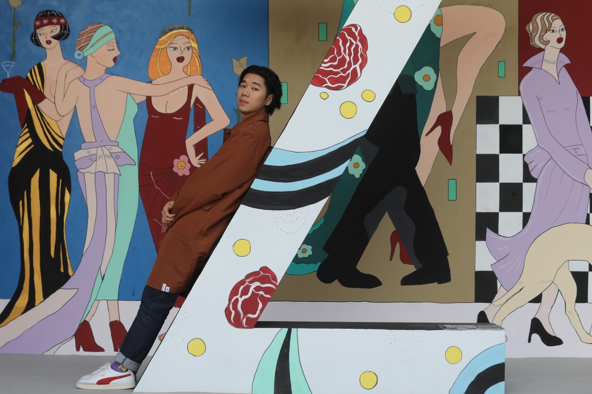 Isaac Spellman has created art for local and international celebrities, including Gigi Leung, Joey Yung and Lady Gaga. Photo: Xiaomei Chen