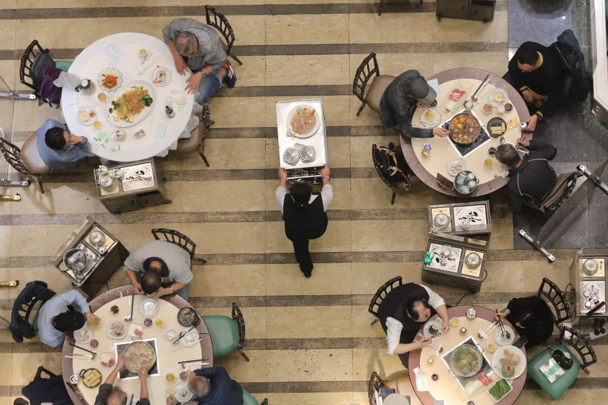 Restaurants in Hong Kong are among the many local businesses facing another round of challenges as the government has brought back tough anti-pandemic restrictions. Photo: Jelly Tse