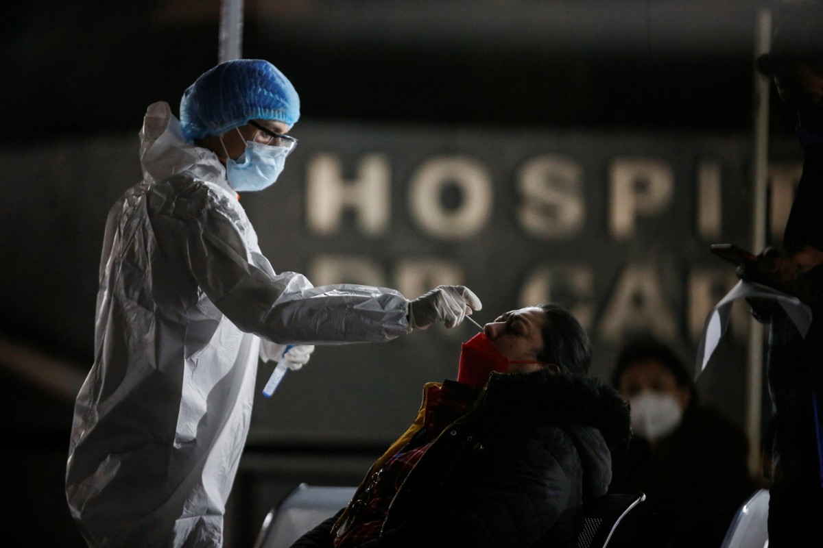 Covid-19 has killed more than 5.5 million people since it first emerged in late 2019 and case numbers have been driven to record levels by the new Omicron variant. Photo: Reuters
