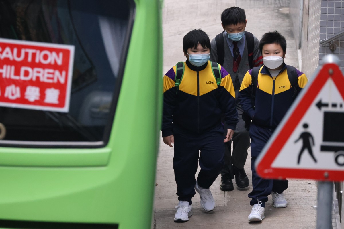 Hong Kong primary schools will be allowed to resume full-day, in-person classes if 70 per cent of their students have received at least one dose of the BioNTech vaccine or two jabs of Sinovac. Photo: Nora Tam
