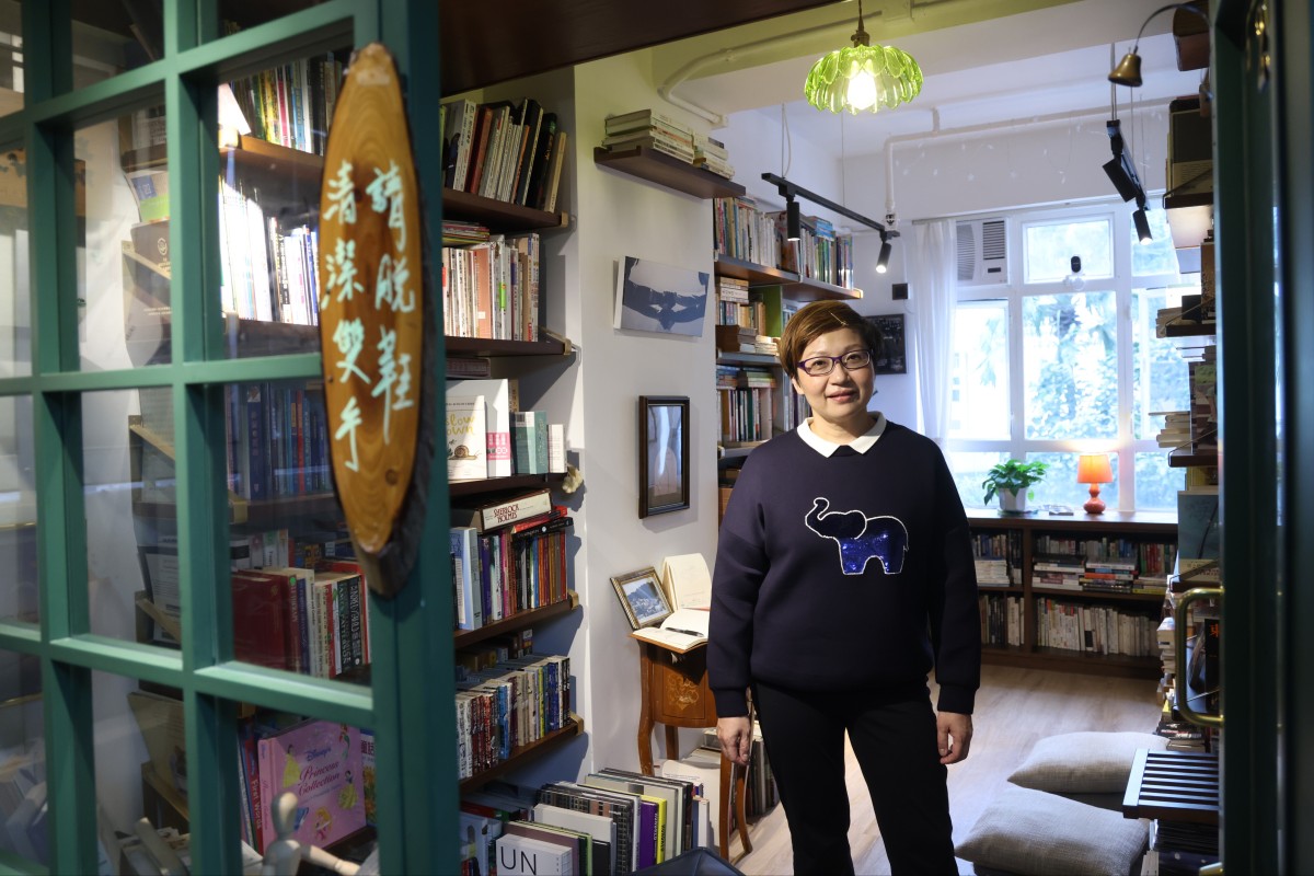 Map Tang’s shop, Traces of Books, is nestled in an up-and-coming mall in Fortress Hill. Photo: May Tse