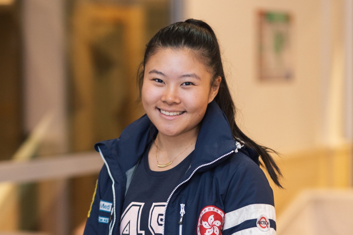 Hong Kong’s Beijing 2022 Winter Olympic Games representative Alpine skier Audrey King. Photo: Ski Association of Hong Kong