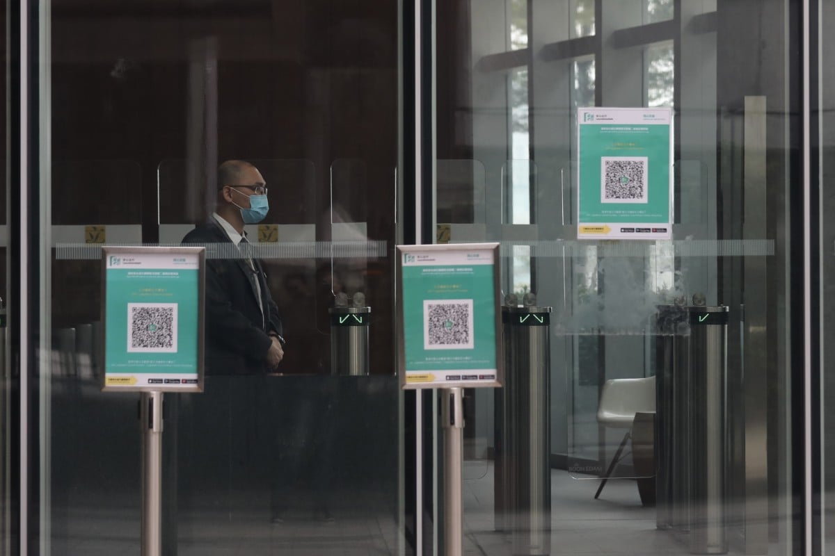 The vaccine pass scheme, set to launch on Thursday, allows only vaccinated or exempted residents to enter specific premises, with exemptions in certain instances. Photo: Xiaomei Chen