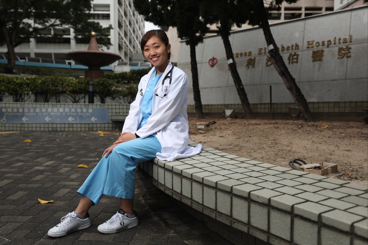 Dr Julie Chan says she originally wanted to pursue mathematics but has come to love helping others as
a doctor. Photo: Xiaomei Chen