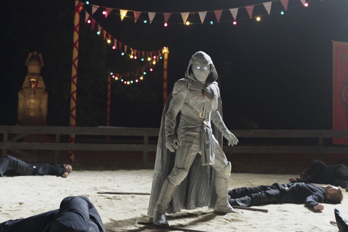 Oscar Isaac stars as Moon Knight in Marvel Studios’ latest series on Disney+. Photo: Marvel Studios.