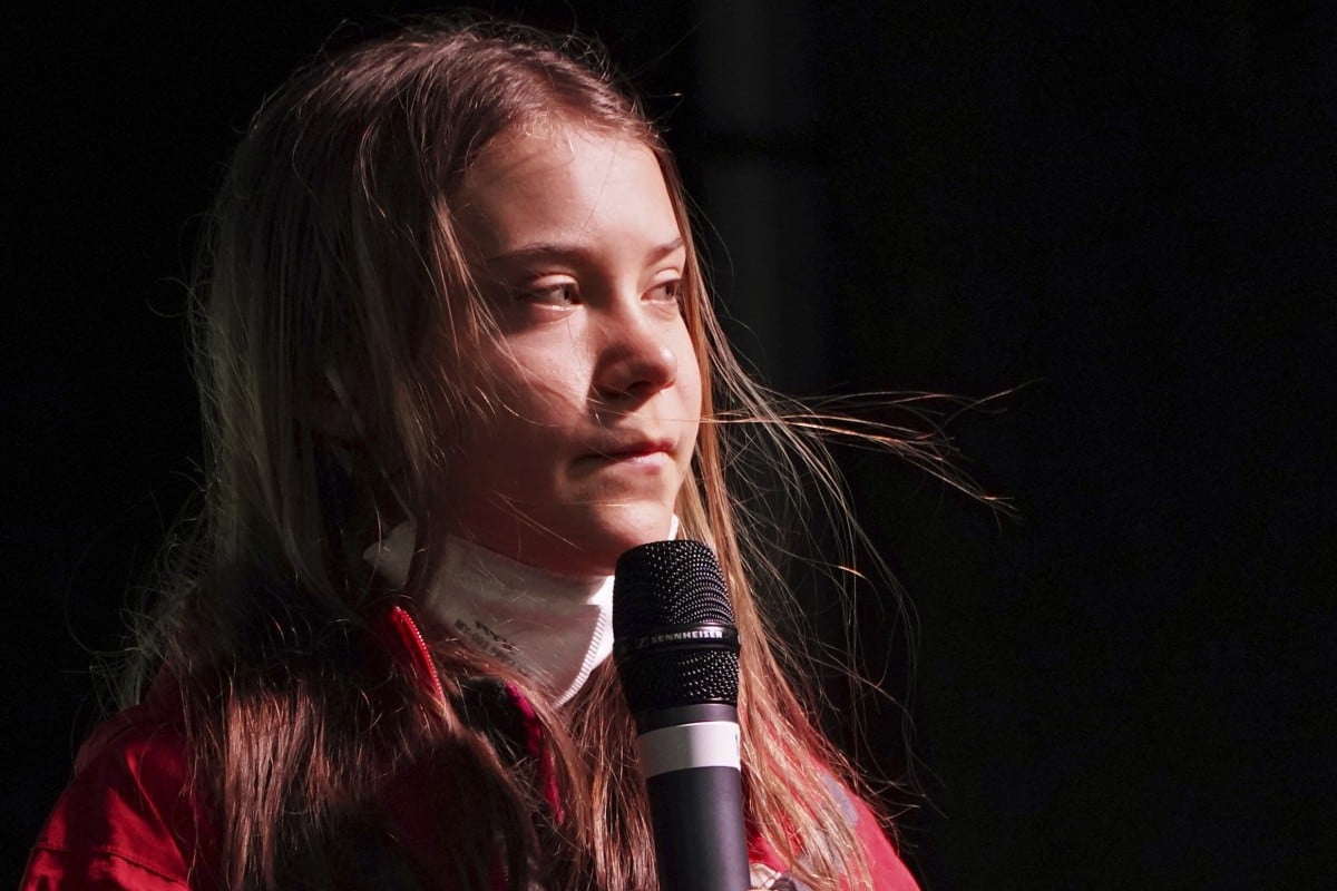 Swedish climate activist Greta Thunberg has compiled a handbook for tackling the world’s interconnected environmental crises called “The Climate Book,” which will be published in Britain in October. Photo: AP