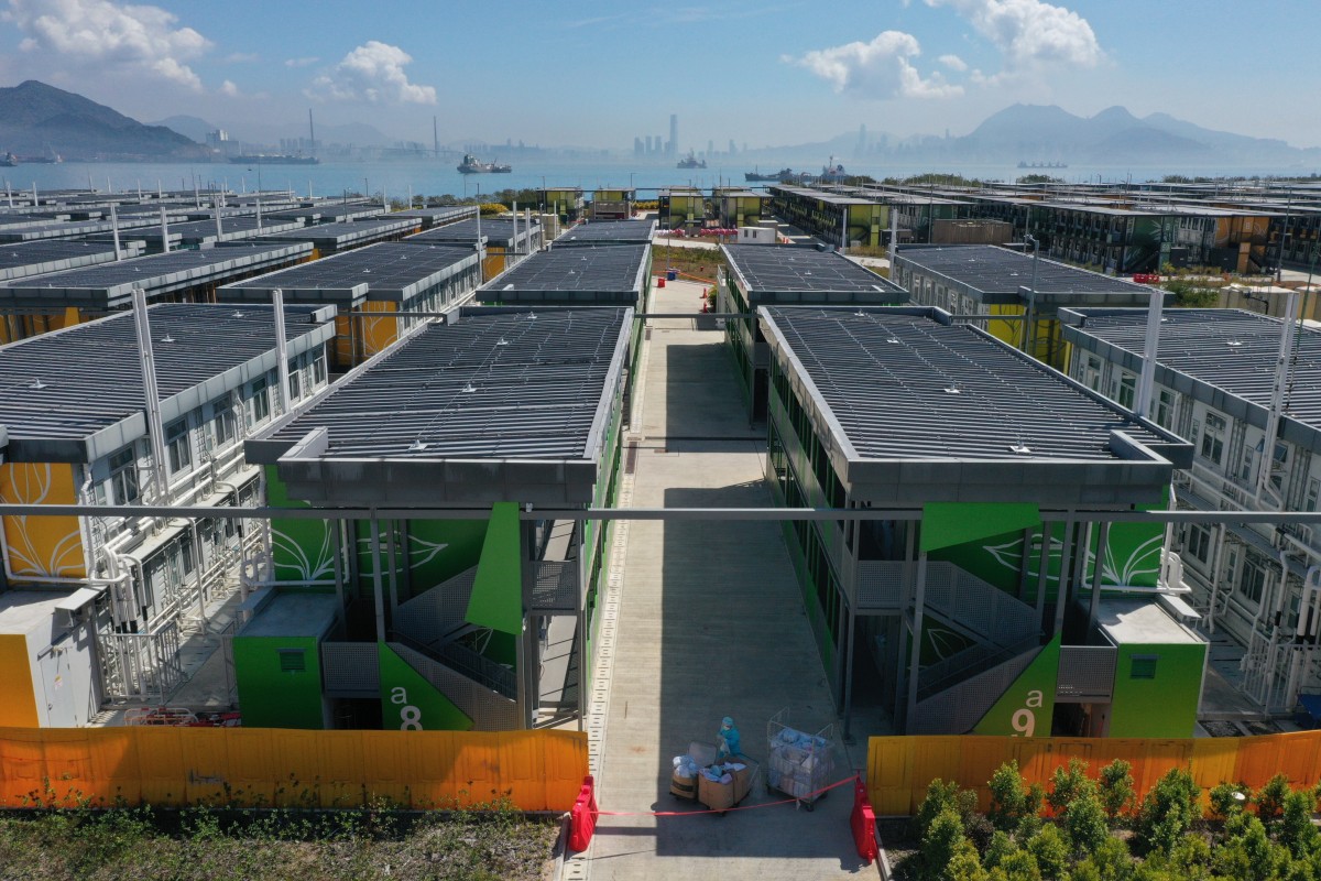 For infected students and those who are close contacts of Covid-19 patients, authorities will set up a special exam centre at the Penny’s Bay quarantine facility. Photo: Sam Tsang