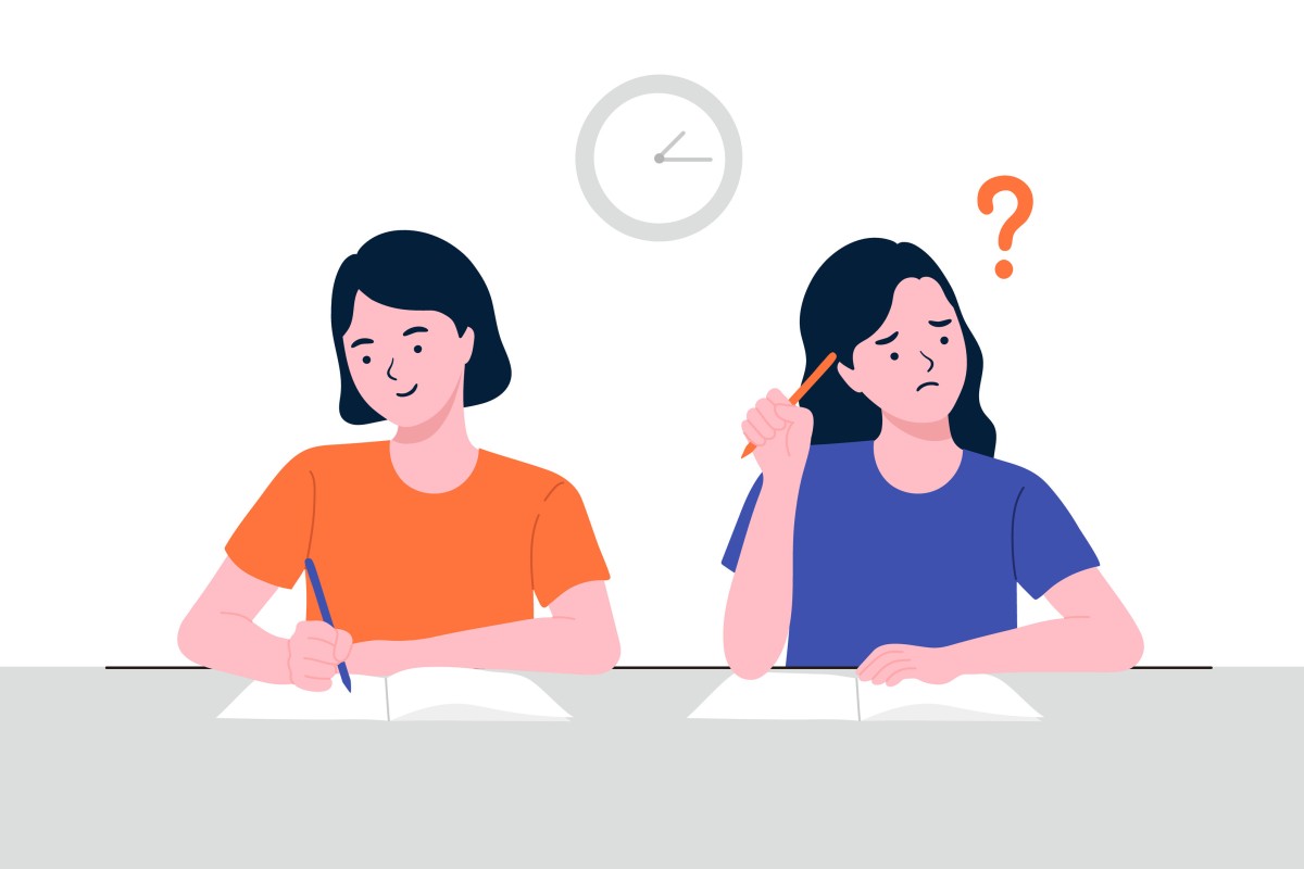 Watch how much time you spend on each question because it is better to finish the whole exam than to get stuck on the perfect answer for every question. Graphic: Shutterstock