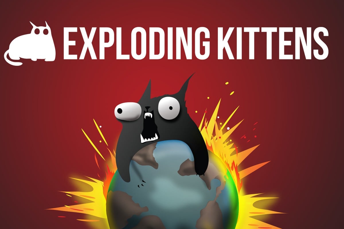 Netflix is launching an “Exploding Kittens” mobile game in May; also in the works is an animated series inspired by the game. Graphic: Exploding Kittens/Netflix/TNS
