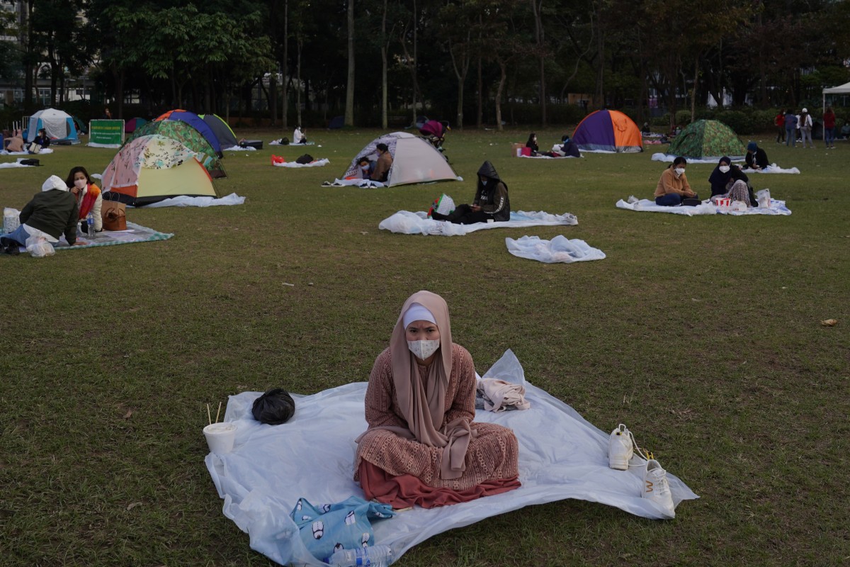 Many of Hong Kong’s domestic workers have faced much heavier workloads and discrimination amid the pandemic. Photo: Sam Tsang