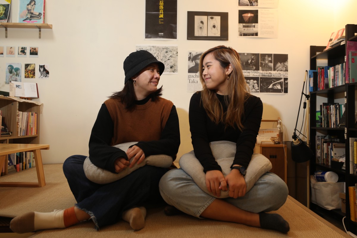 Onebookhalf’s founders, including Louise Lau (left) and Janice Wong, hope Hong Kong can be a place where LGBTQ+ people can live as their true selves. Photo: Xiaomei Chen