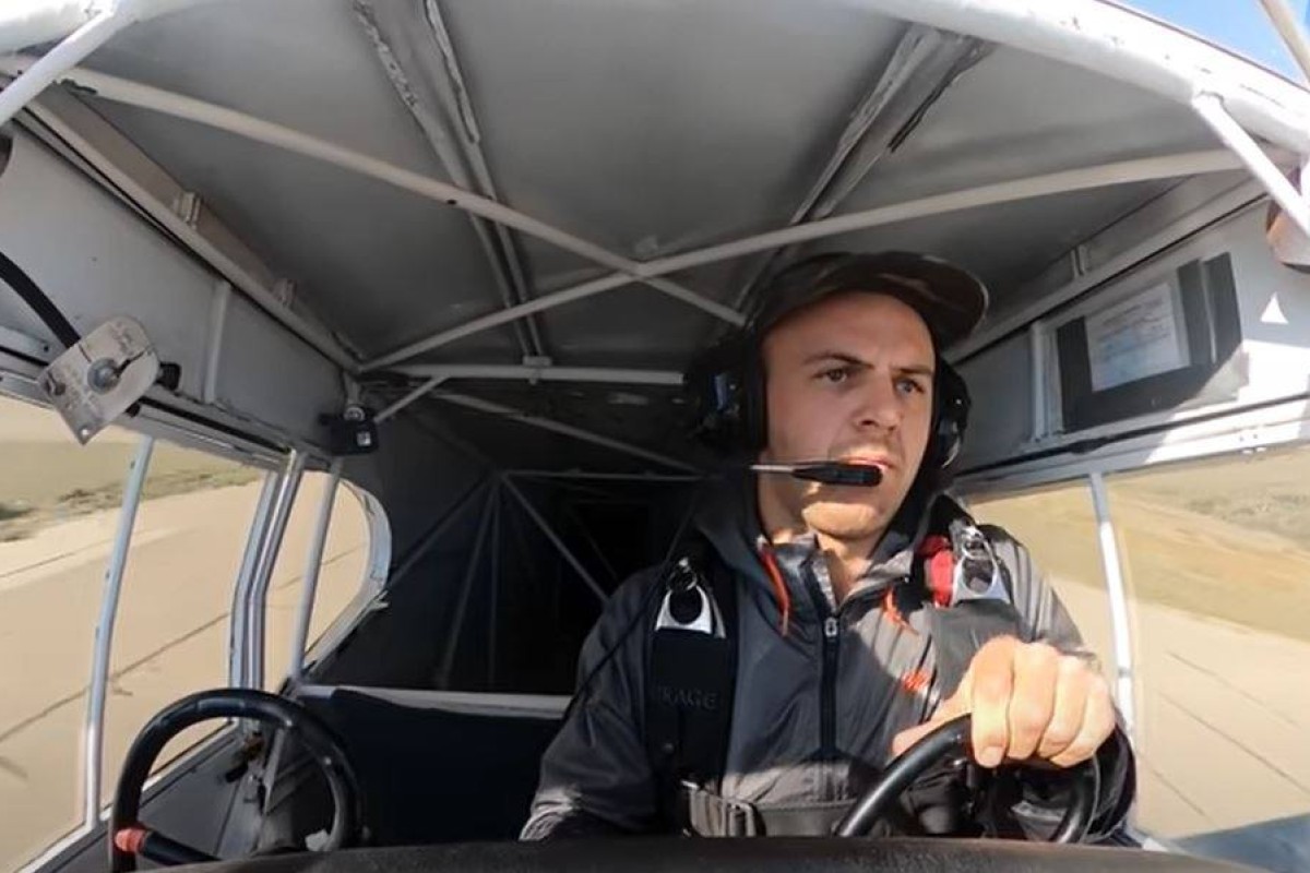 YouTuber Trevor Jacob has had his pilot license yanked by the US Federal Aviation Administration for faking a plane crash that he featured on his YouTube channel. Photo: YouTube/TrevorJacob