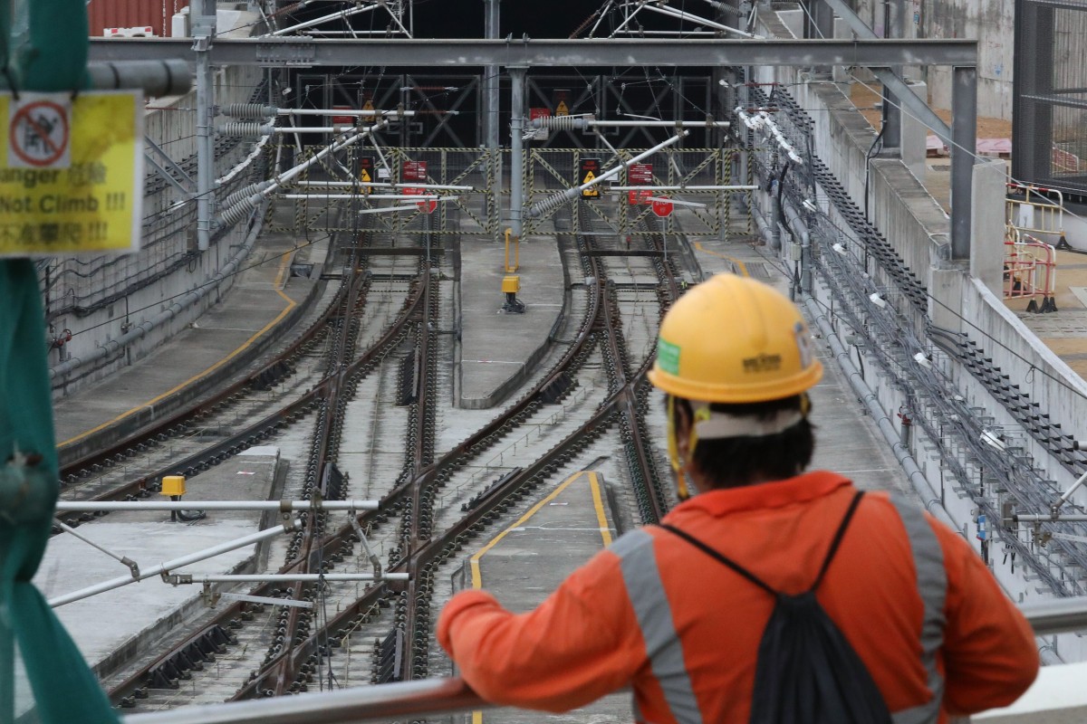 Hong Kong’s most expensive rail project will open to the public on May 15. Photo: Nora Tam