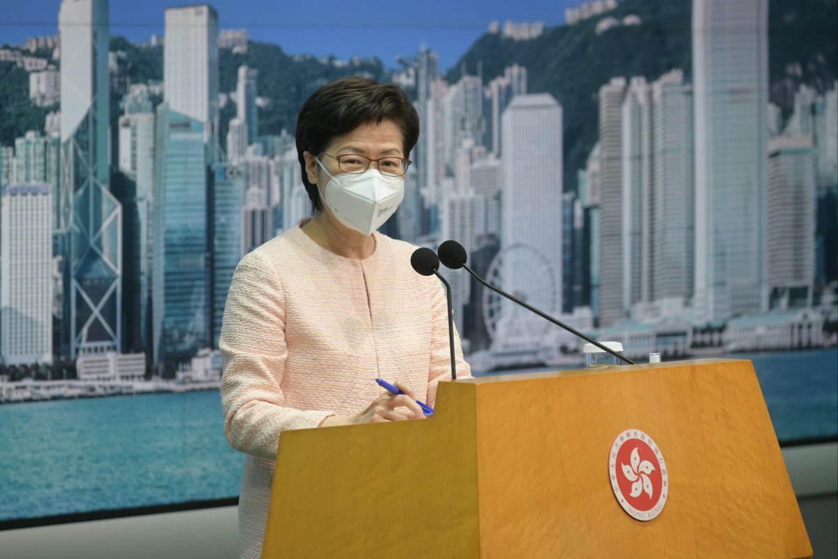 Carrie Lam’s government survived the mass protest movement, but many say she failed to deliver on life improvement pledges. Photo: Handout