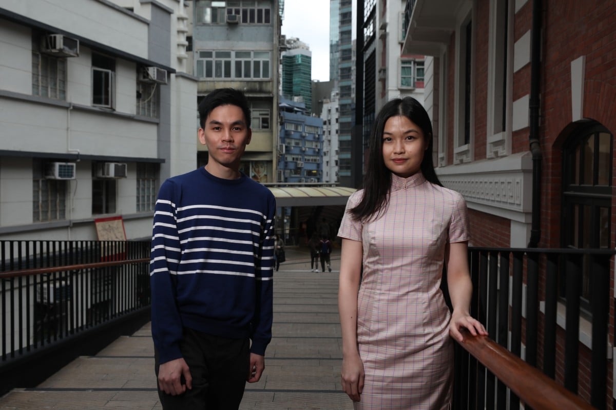Historians Godfrey Lai Sin-hang (left) and Haidee Or Hoi-yee founded We Toast HK to share the city’s stories. Photo: Xiaomei Chen