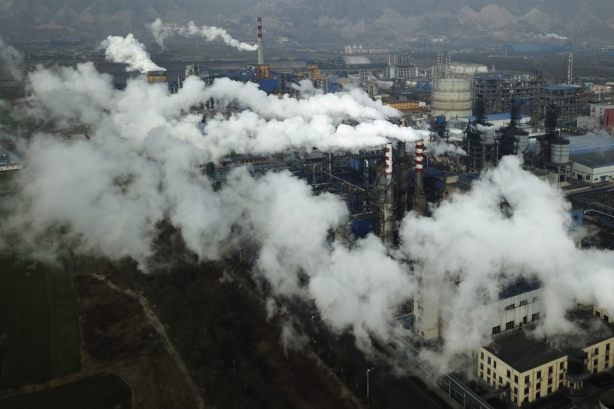 Smoke and steam rise from a coal processing plant in Hejin in central China’s Shanxi Province. A new study blames pollution for nine million deaths a year globally. Photo: AP