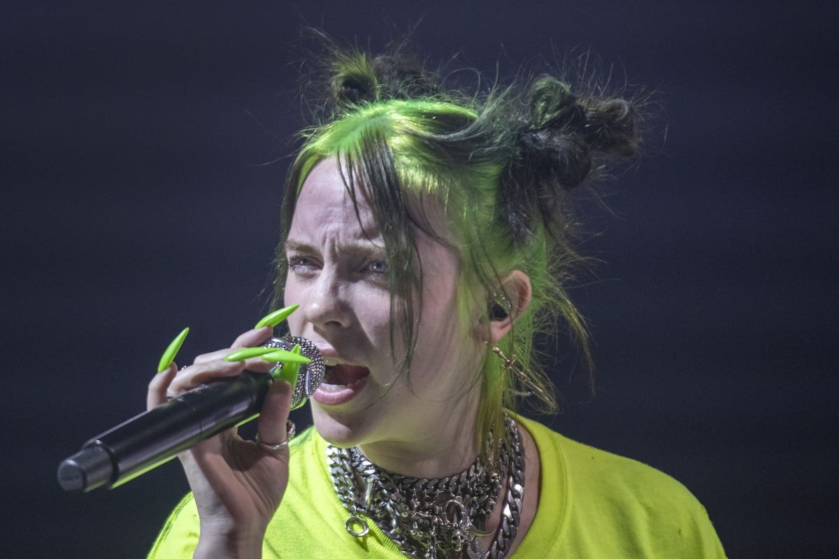 Billie Eilish opened up about living with Tourette’s on the season four premiere of “My Next Guest Needs No Introduction” with David Letterman. Photo: TNS