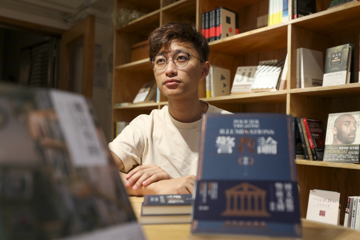 Kris Lau, who spent 10 years covering medical news in Hong Kong, opened a bookstore last month with four other former journalists. Photo: Xiaomei Chen
