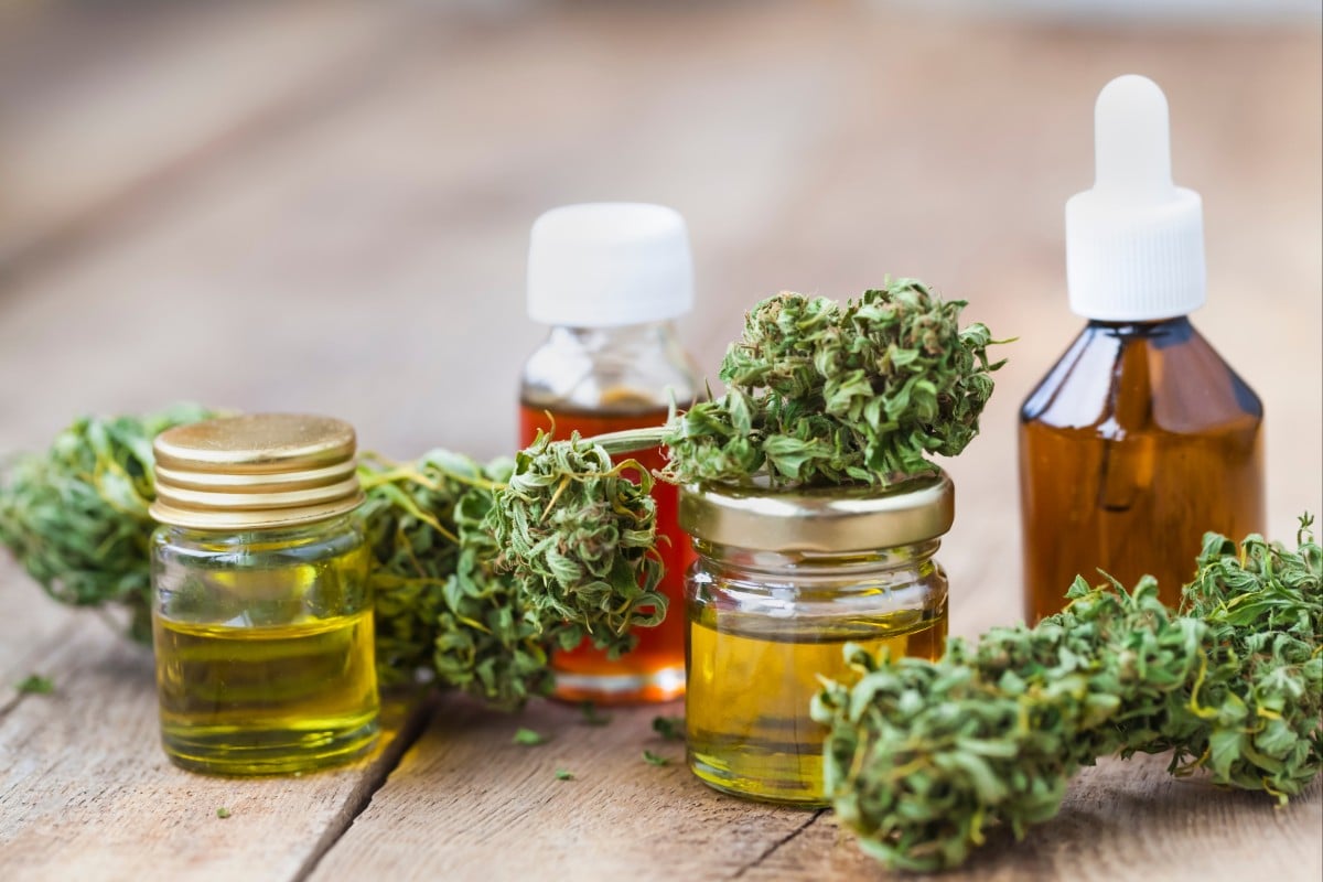 Hong Kong’s law enforcement authorities have proposed outlawing CBD products this year, as cannabis-derived wellness items have gained popularity in the city recently. Photo: Shutterstock
