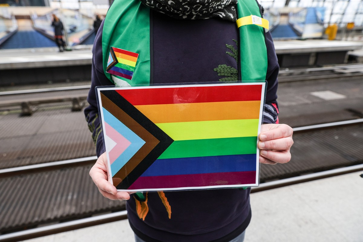 You may have seen a new LGBTQ+ flag around this Pride Month - what does it mean? Photo: TNS