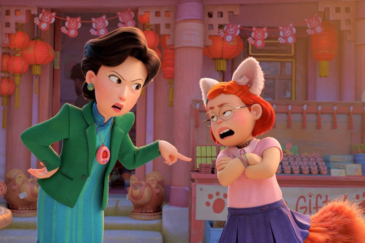 “Turning Red” is a story about a girl named Mei Lee, a 13-year-old living in Toronto, who discovers that she turns into a red panda when she experiences strong emotions. Photo: Pixar
