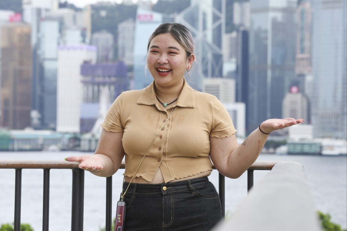 Lau Tsz-ching is the 19-year-old winner of ViuTV’s beauty pageant reality show Extra Beauty. Photo: Yik Yeung-man