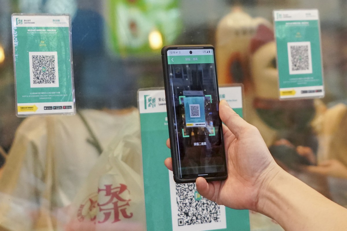 Hong Kong is set to implement a new mainland-style health code. Photo: Felix Wong