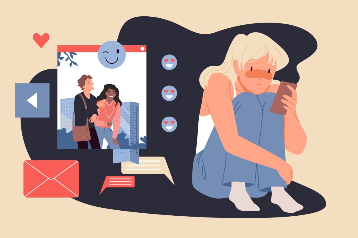 It’s totally normal to be jealous in any relationship. It can help to talk about your feelings! Photo: Shutterstock