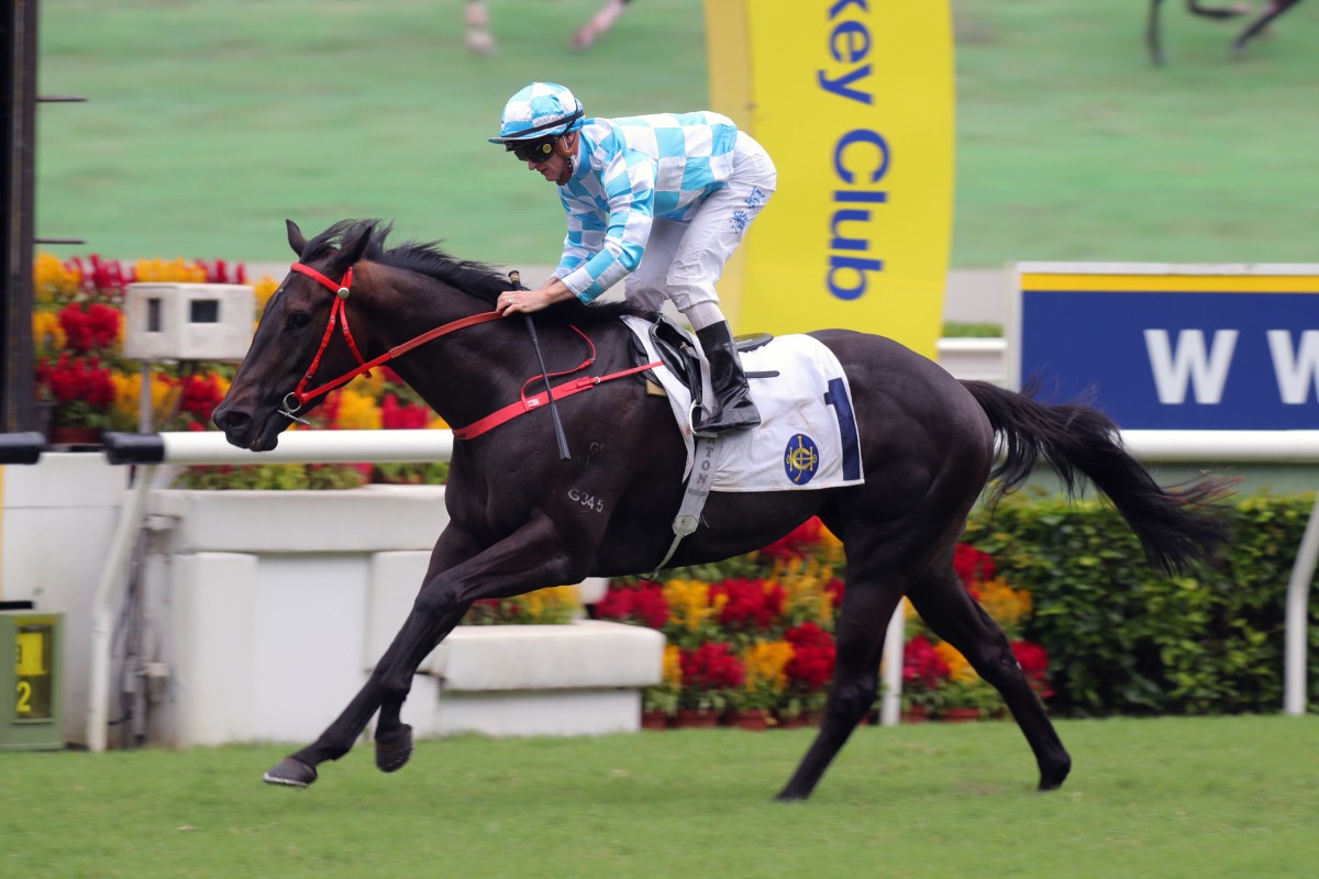 Zac Purton wins aboard Tuchel recently. Photos: Kenneth Chan