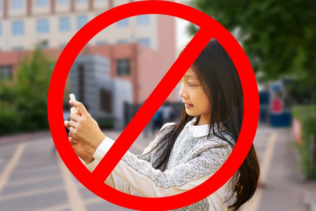Outrage after a student in China is told she faces disciplinary action involving suspension for taking a selfie outside of school while on summer holidays. Photo: Handout