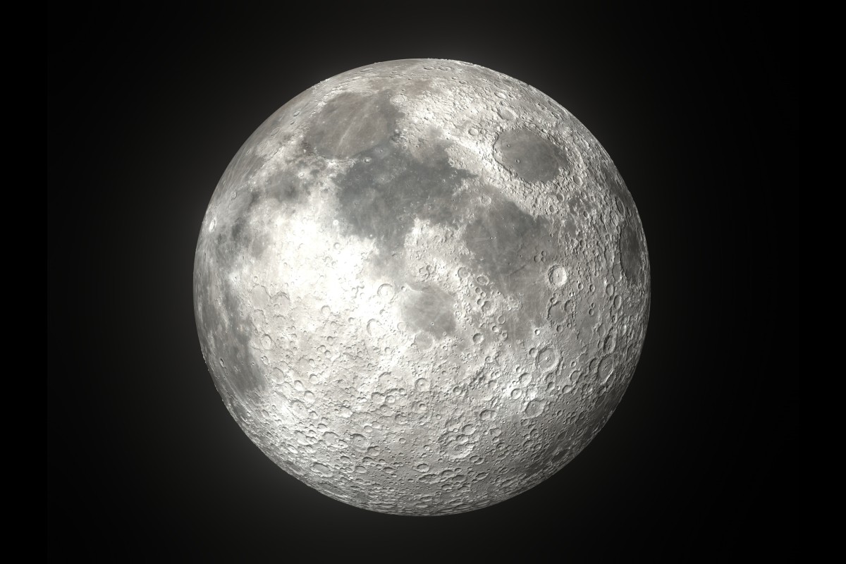The new job for China’s Chang’e 8 moon landing mission is to put an unmanned research station on the surface of the moon. Photo: Shutterstock