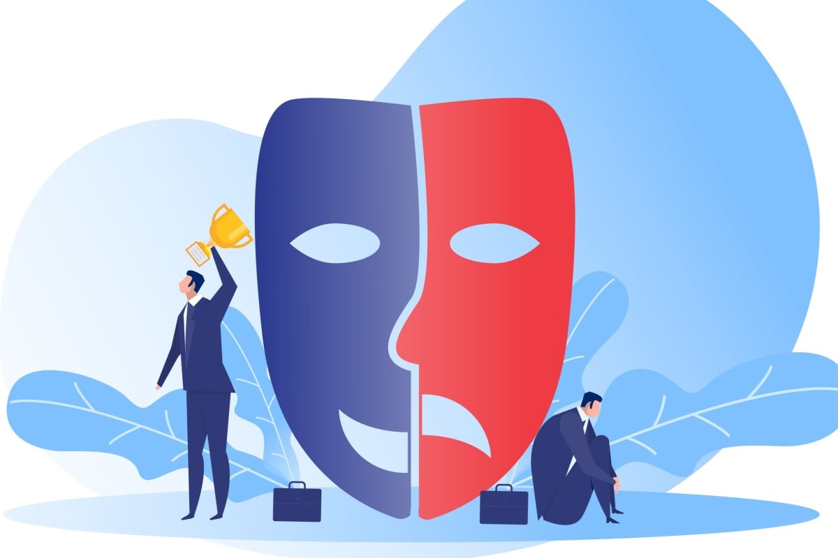 Impostor syndrome describes when people cannot realistically assess their skills because they only focus on their flaws. Illustration: Shutterstock