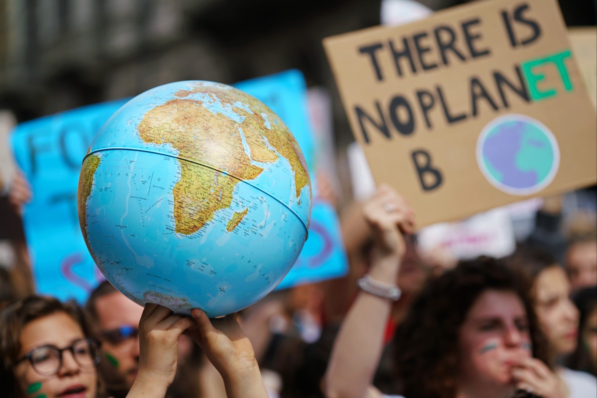 Students take to the streets to protest as part of the Fridays for Future movement. Photo: Shutterstock