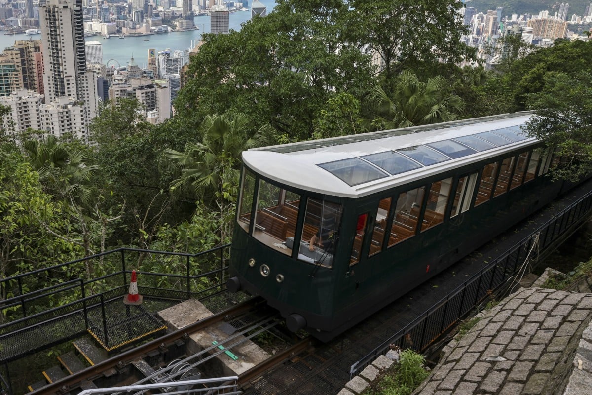 When the Peak Tram first opened in 1888, it was the first of its kind in Asia. Photo: K.Y. Cheng