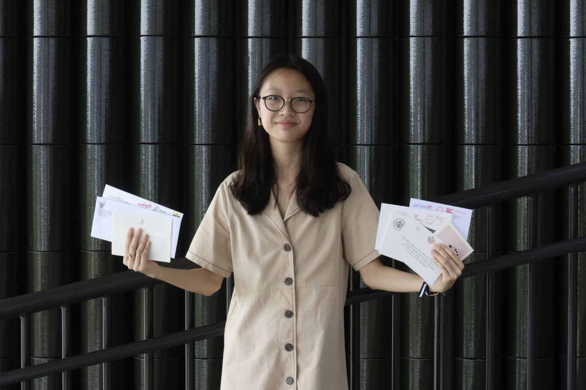 Of the 124 letters Miranda Li has written to royals, 76 have received replies. Photo: Jonathan Wong