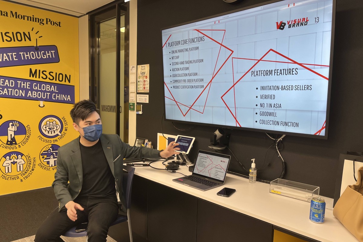 Sum Lee talks about the challenges he encountered in starting his company, Visual Brand. Photo: Handout