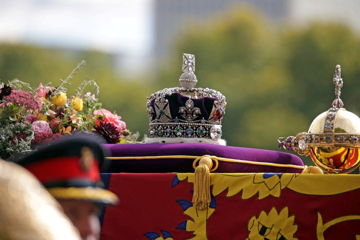 Queen Elizabeth was laid to rest in Windsor Chapel on Monday. Photo: Sgt Donald C Todd/Reuters
