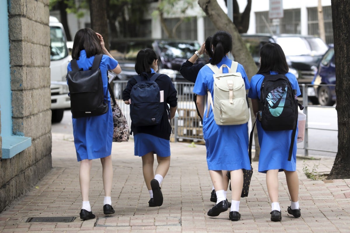 Hong Kong students are the unhappiest they’ve been in four years, likely due to rising academic pressure and two years of stringent coronavirus pandemic rules. Photo: Dickson Lee