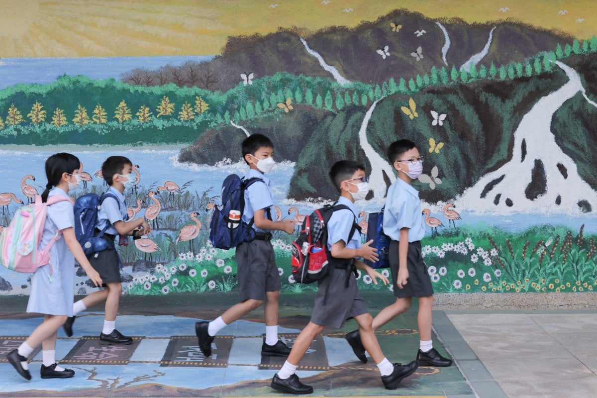 Children, as well as their parents and teachers, are having to pick up the pieces after the pandemic disrupted the city’s education system. Photo: Jelly Tse