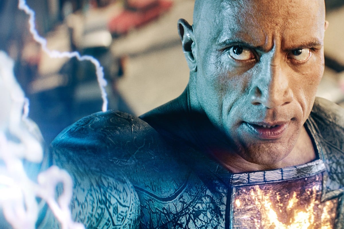 Dwayne “The Rock” Johnson stars in “Black Adam.” Photo: Warner Bros. Pictures/TNS