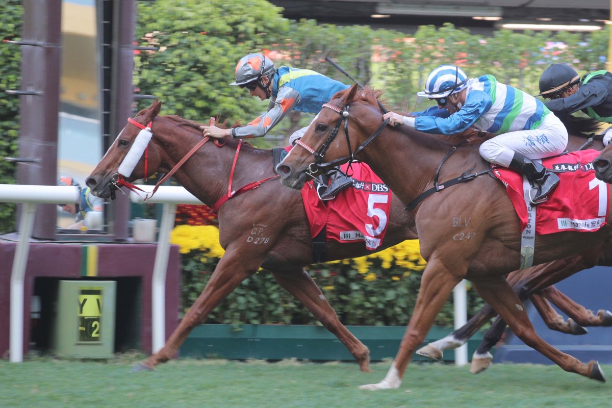 Grateful Heart wins at Happy Valley in February. Photos: Kenneth Chan