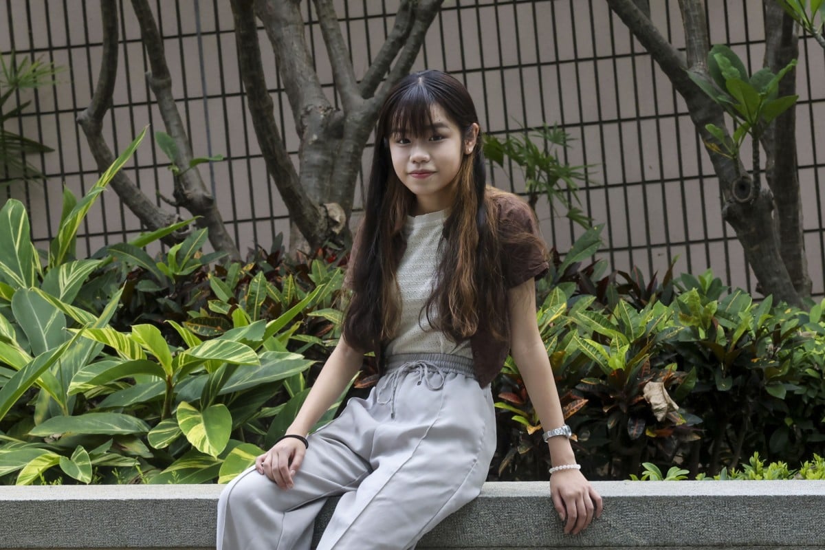 Chan Tsz-yiu won the Student of the Year award for Best Devotion to School. Photo: Jonathan Wong