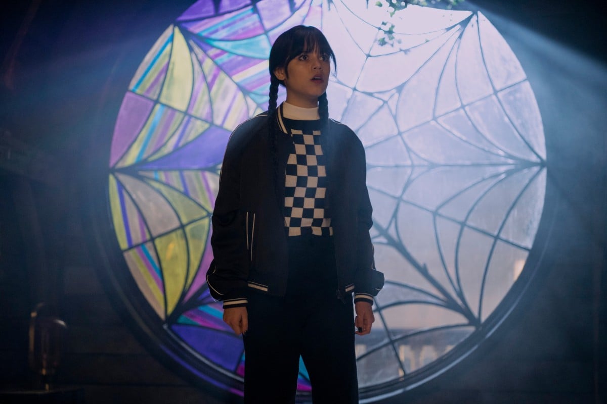 Jenna Ortega stars as Wednesday Addams in “Wednesday”. Photo: Netflix/TNS