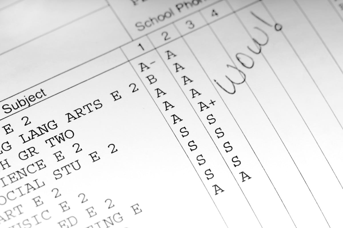 Is it productive to publish a student’s class rank on their report card, or does it do more harm than good? Photo: Shutterstock