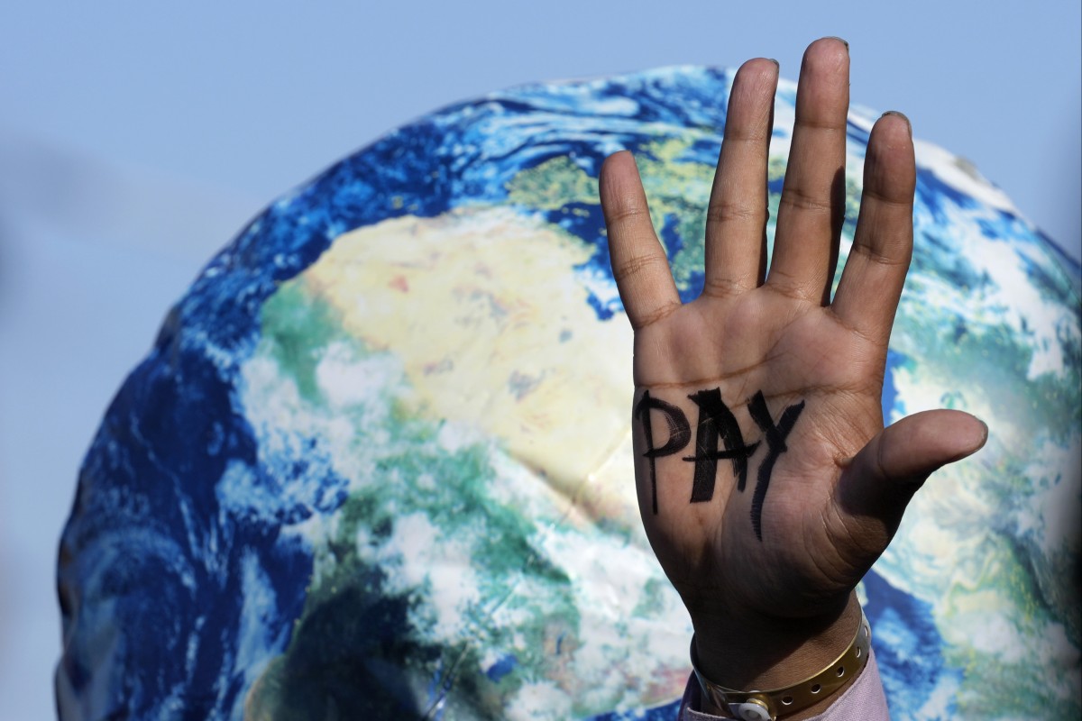 Vulnerable nations least responsible for planet-heating emissions have been battling for three decades to get wealthy polluters to pay for climate damages. Photo: AP