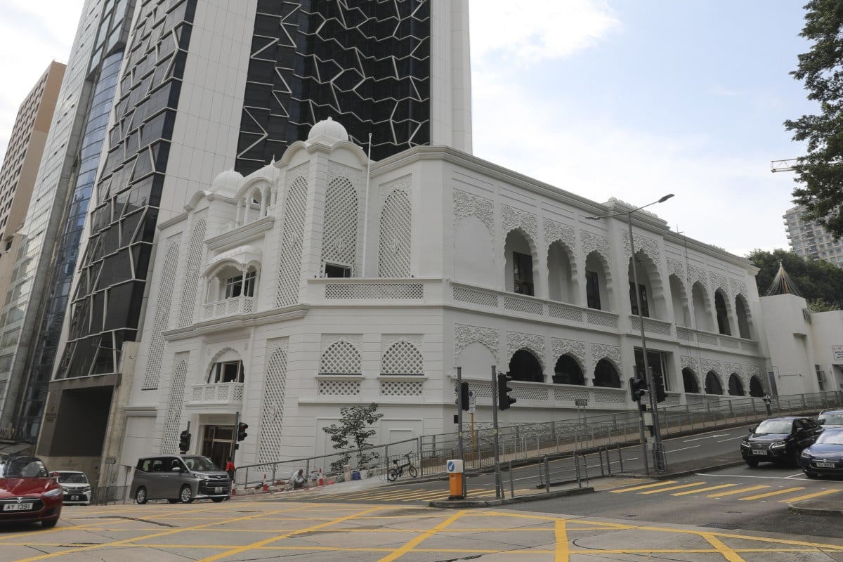 The Gurdwara Sahib (Sikh Temple) is on Queen’s Road East in Wan Chai. Photo: Xiaomei Chen