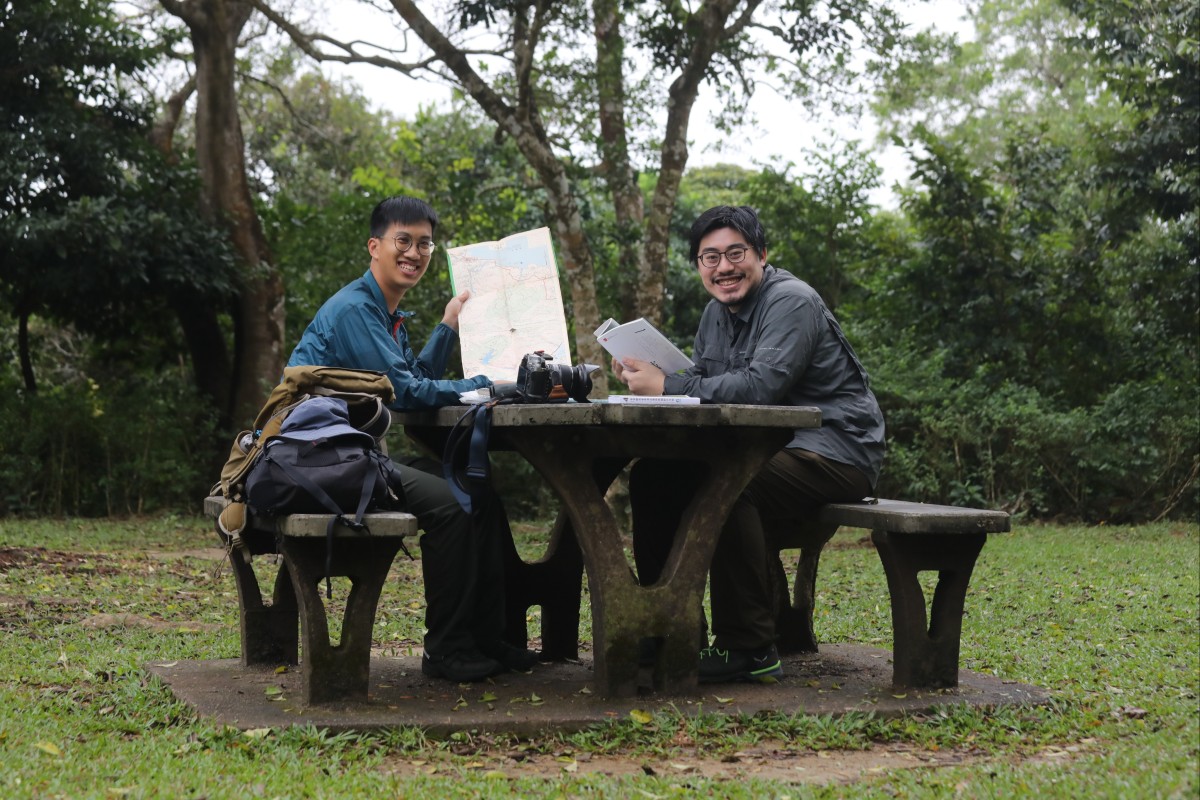 Herman Mok (left) and Matthew Au started Hkhiker in 2015 to share lessons they learned from the city’s countryside. Photo: Xiaomei Chen