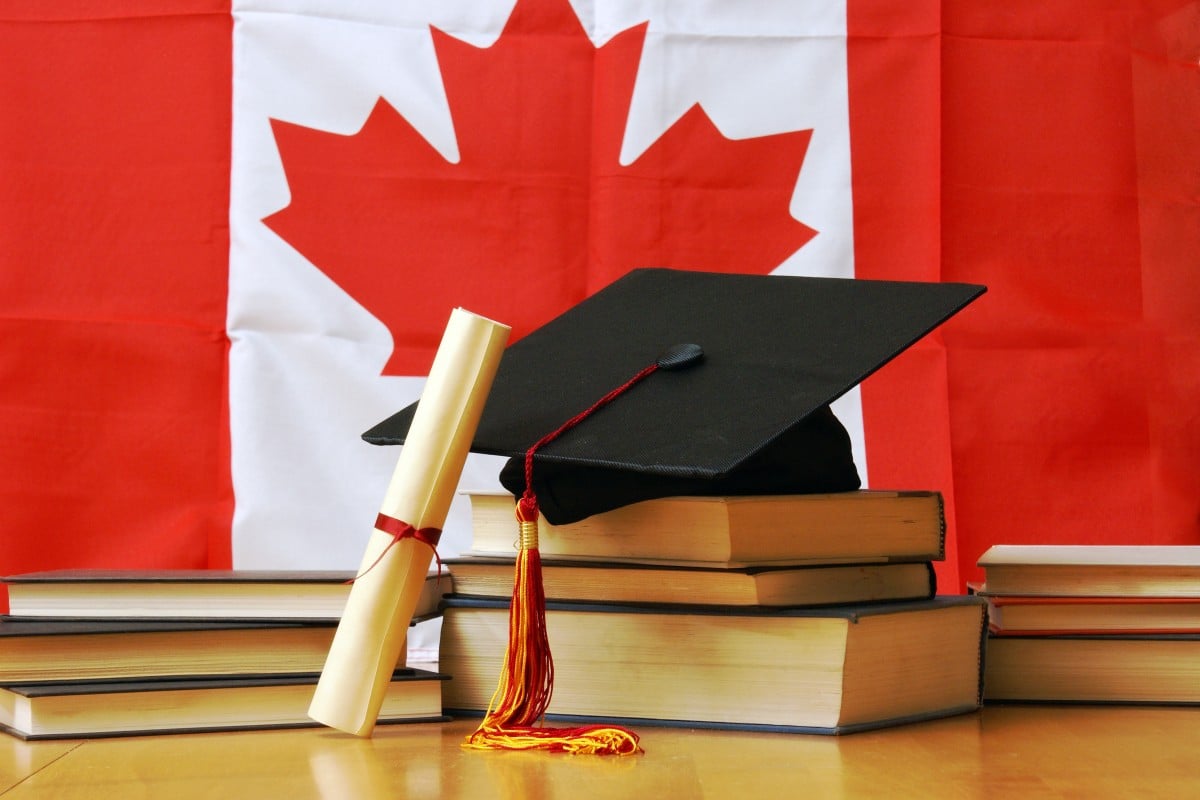 Data shows nearly 8,100 Hongkongers were issued study permits for higher education in Canada from January to September this year. Photo: Shutterstock