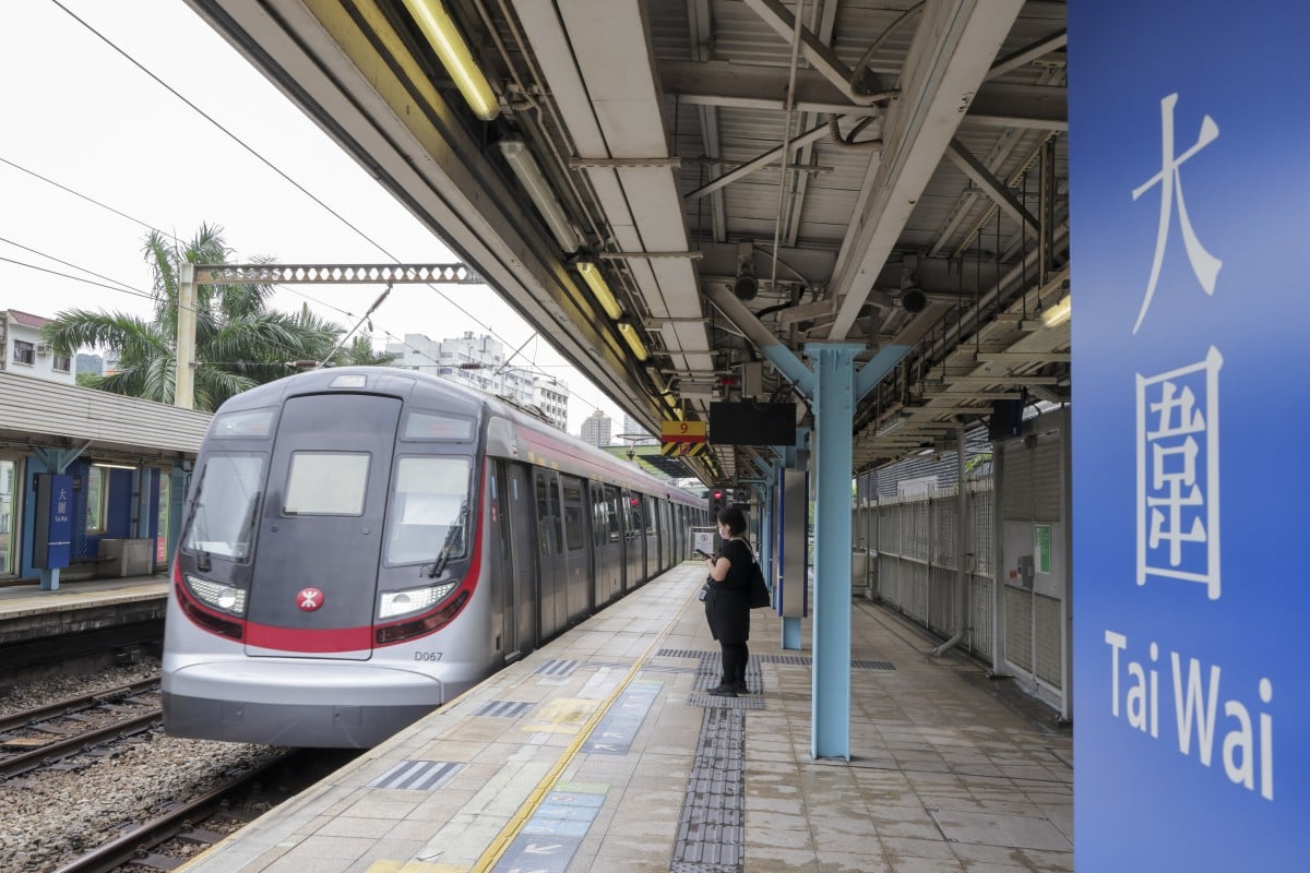 The incident occurred at Tai Wai MTR Station on Wednesday. Photo: Jelly Tse